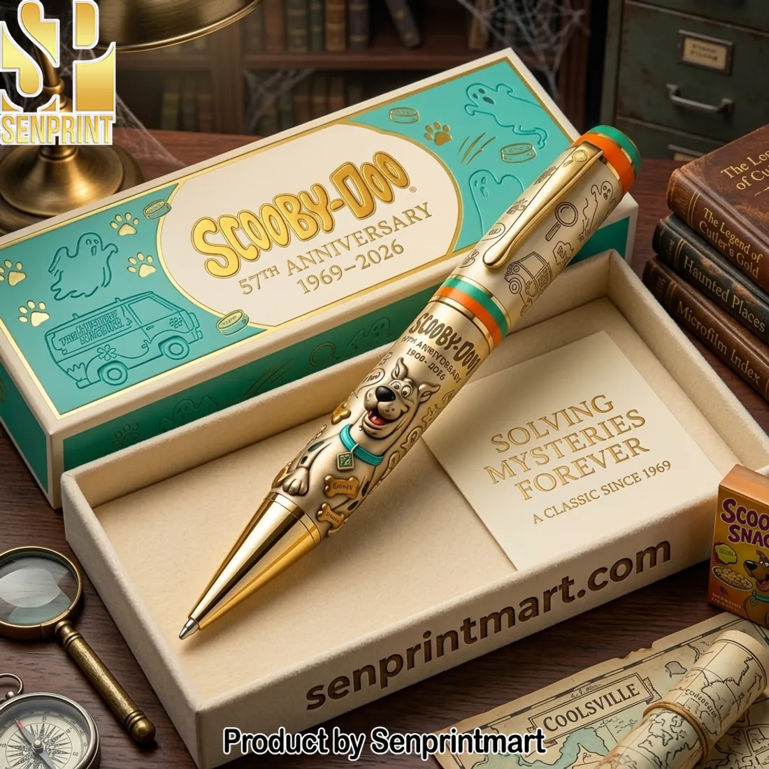 Scooby-Doo 57th Anniversary 1969-2026 Solving Mysteries Forever Commemorative Pen