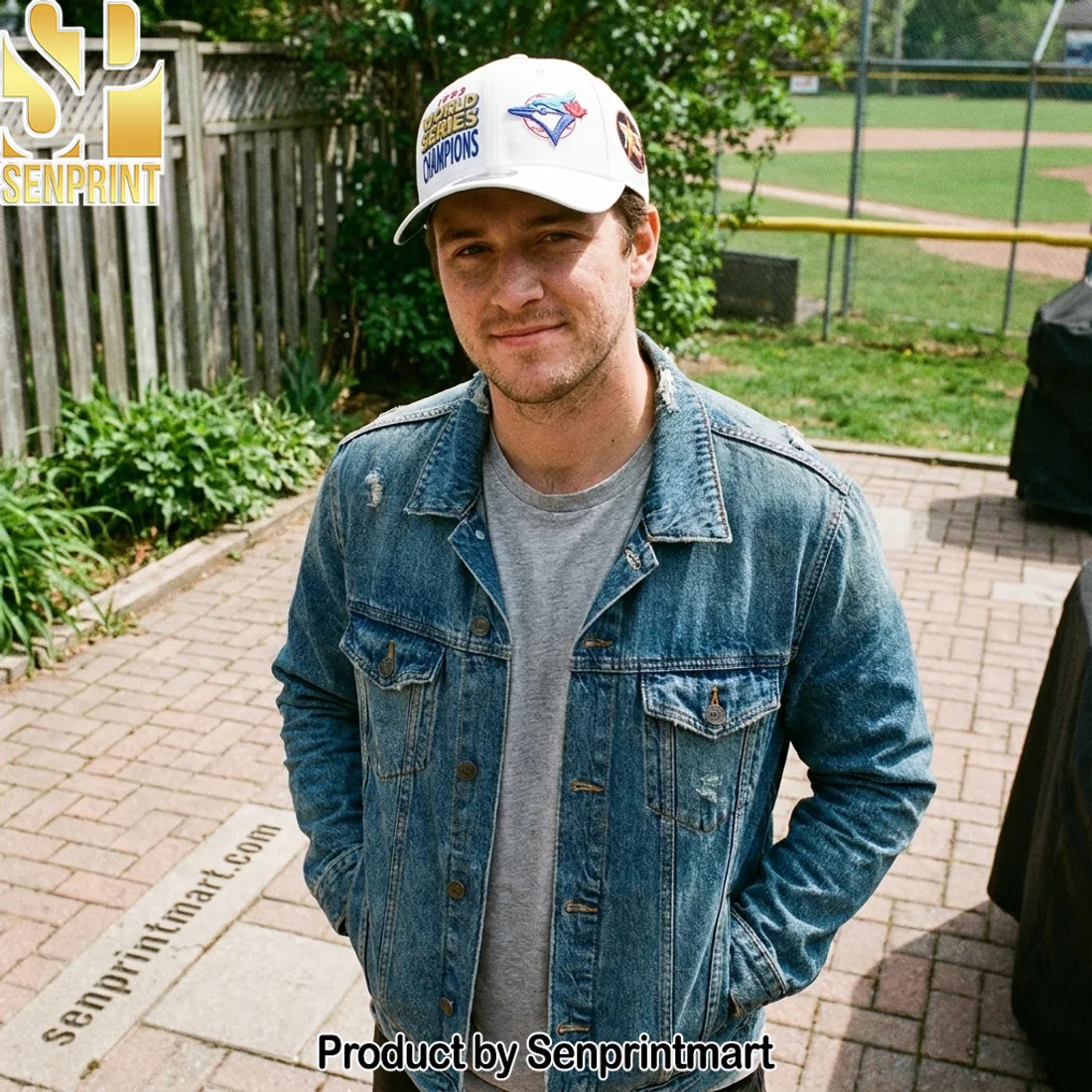 Official Toronto Blue Jays 1993 World Series Champions White Baseball Cap