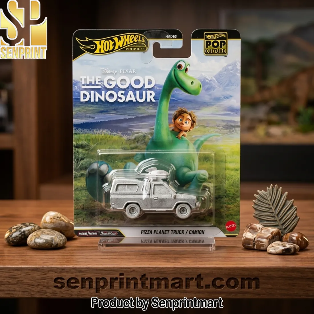 Hot Wheels Premium Disney Pixar The Good Dinosaur Pizza Planet Truck Diecast Car