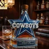 Edmonton Oilers 5X Stanley Cup Champions Collector’s Whiskey Bottle