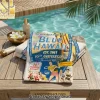 Top Gun 40th Anniversary Maverick Movie Poster Beach Towel