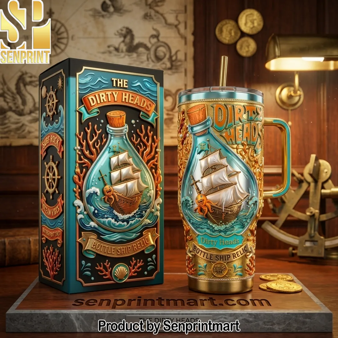 The Dirty Heads Limited Edition Bottle Ship Relic Tumbler