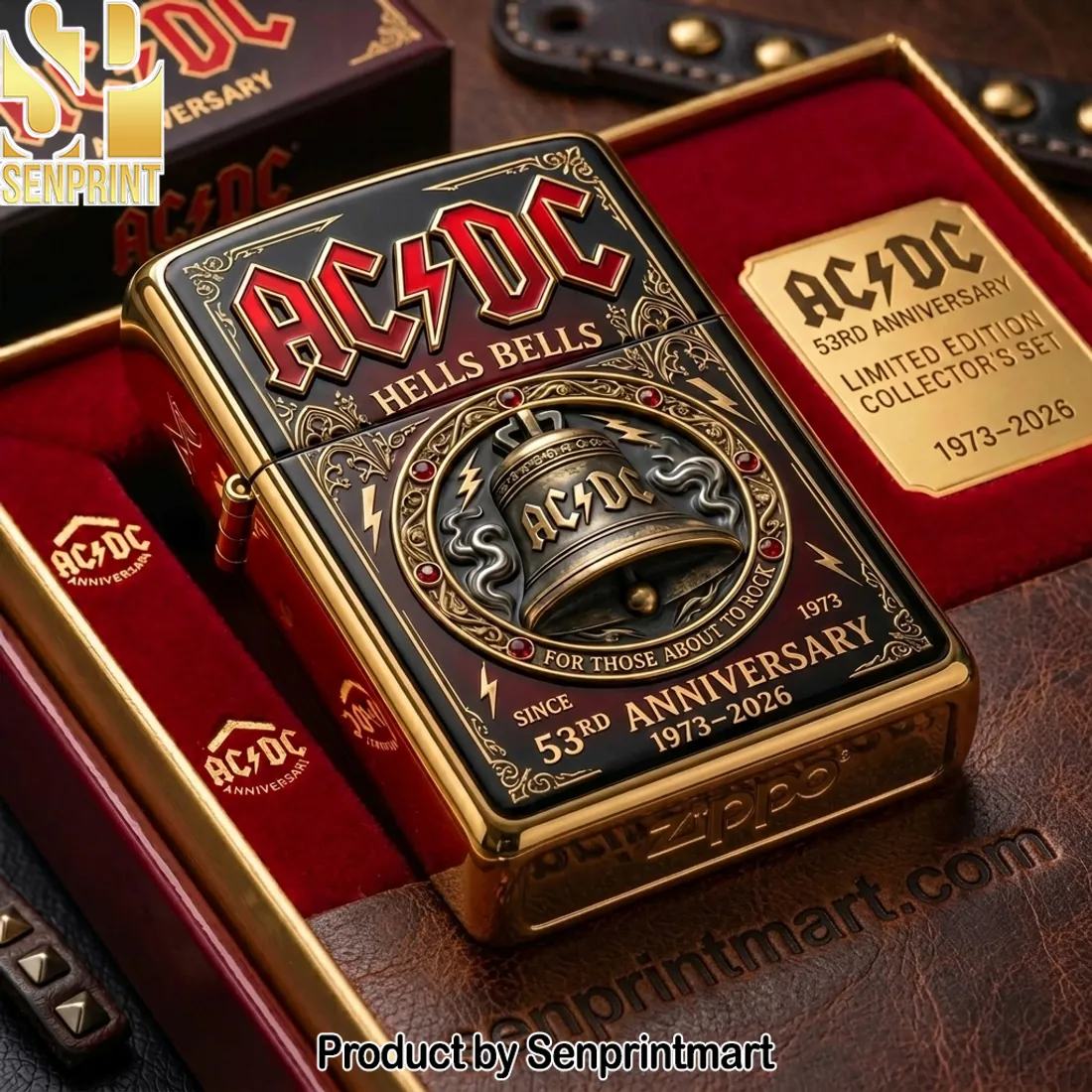 AC/DC Hells Bells 53rd Anniversary Limited Edition Zippo Lighter
