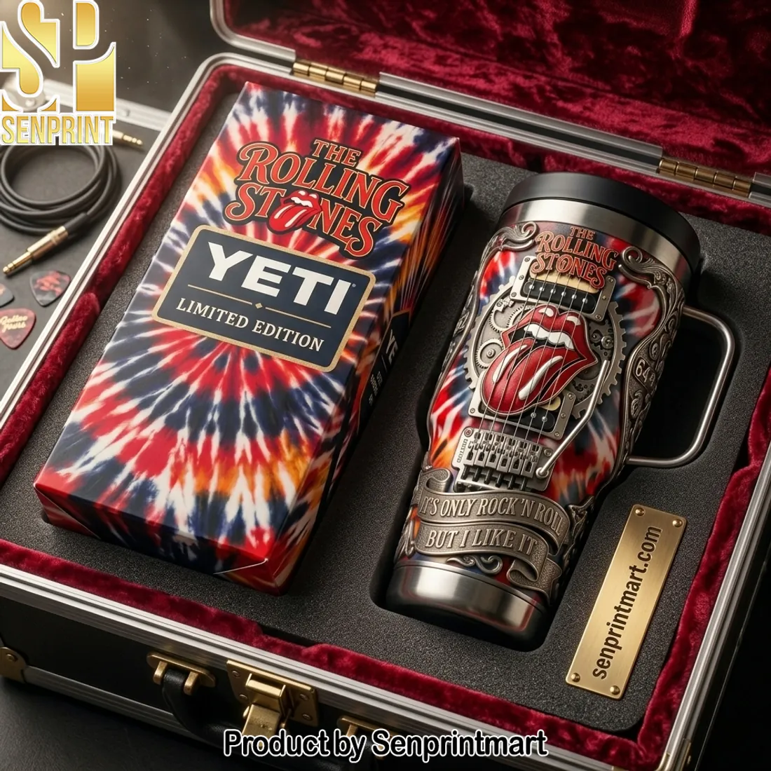 The Rolling Stones YETI Limited Edition Handled Tumbler Gift Set