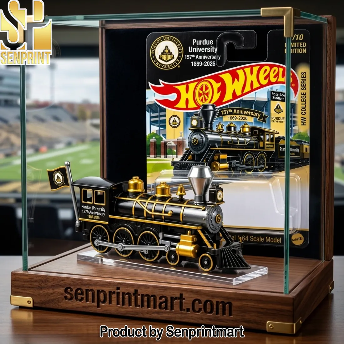 Purdue University Hot Wheels Boilermaker Special 157th Anniversary Limited Edition Die-cast Model