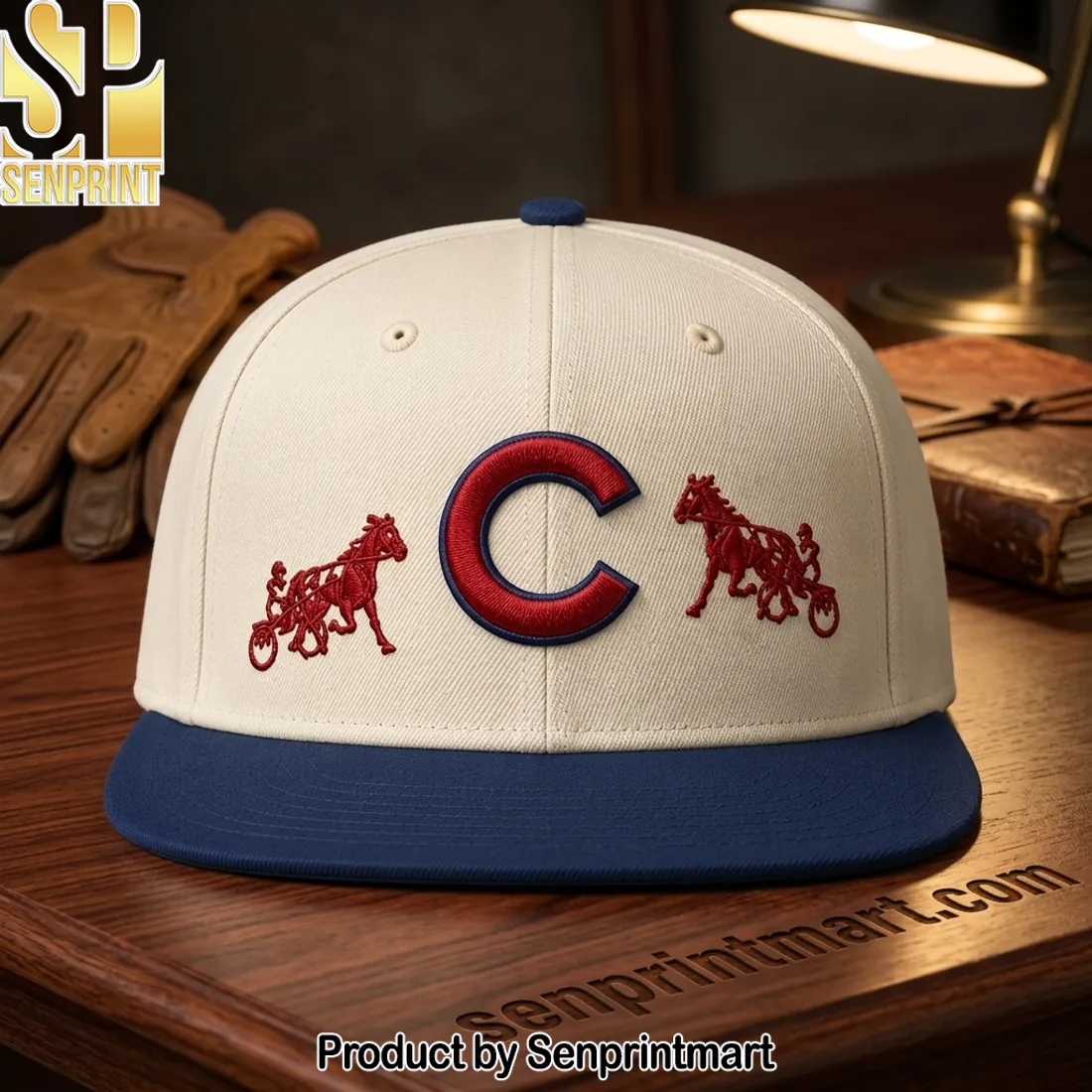 Chicago Cubs Siegelman Stable Retro Embroidered Hat