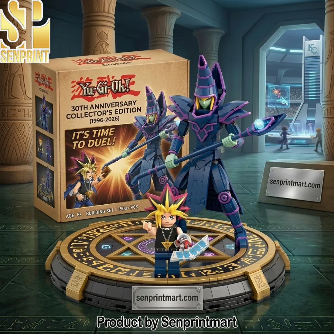 Yu-Gi-Oh! 30th Anniversary Dark Magician Collector’s Building Block Set