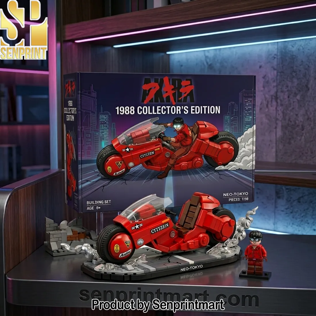 Akira 1988 Collector’s Edition Kaneda’s Bike Building Set