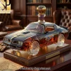 Naval Ship Design Premium Glass Whisky Decanter Naval Ship Design Premium Glass Whisky Decanter