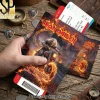 Iron Maiden Run For Your Lives World Tour 2026 Biker Eddie Passport Cover Iron Maiden Run For Your Lives World Tour 2026 Biker Eddie Passport Cover