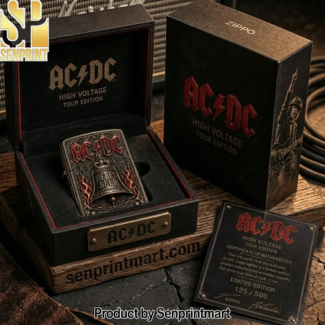 AC/DC Hells Bell Limited Edition Zippo Lighter