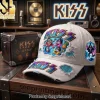AC/DC Hells Bells Distressed Embroidered Baseball Cap AC/DC Hells Bells Distressed Embroidered Baseball Cap