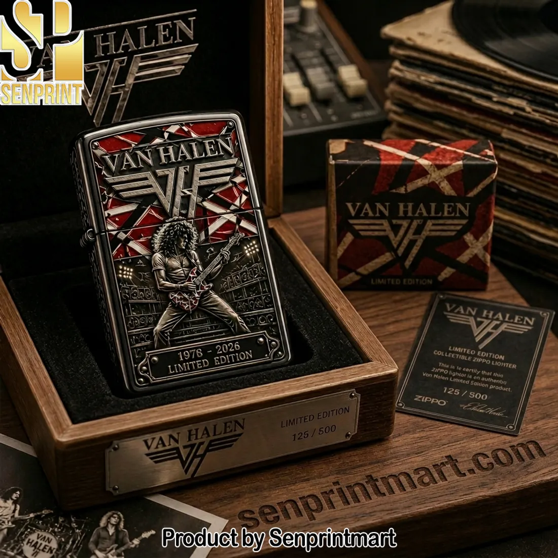 Van Halen 1978-2026 Limited Edition Zippo Lighter