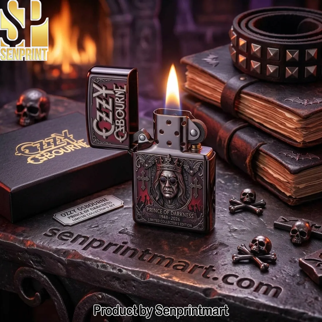 Ozzy Osbourne Prince of Darkness Limited Collector’s Edition Lighter