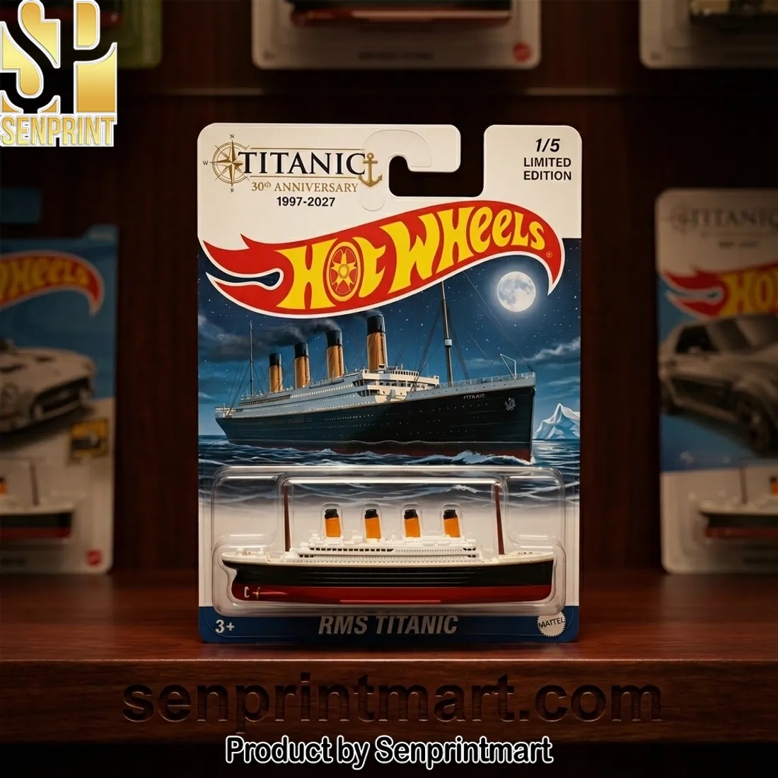 Hot Wheels RMS Titanic 30th Anniversary Limited Edition Die-cast Model Ship