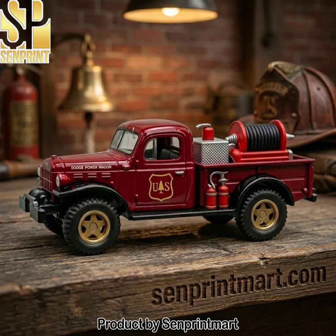 Dodge Power Wagon US Forest Service Die-cast Model Truck