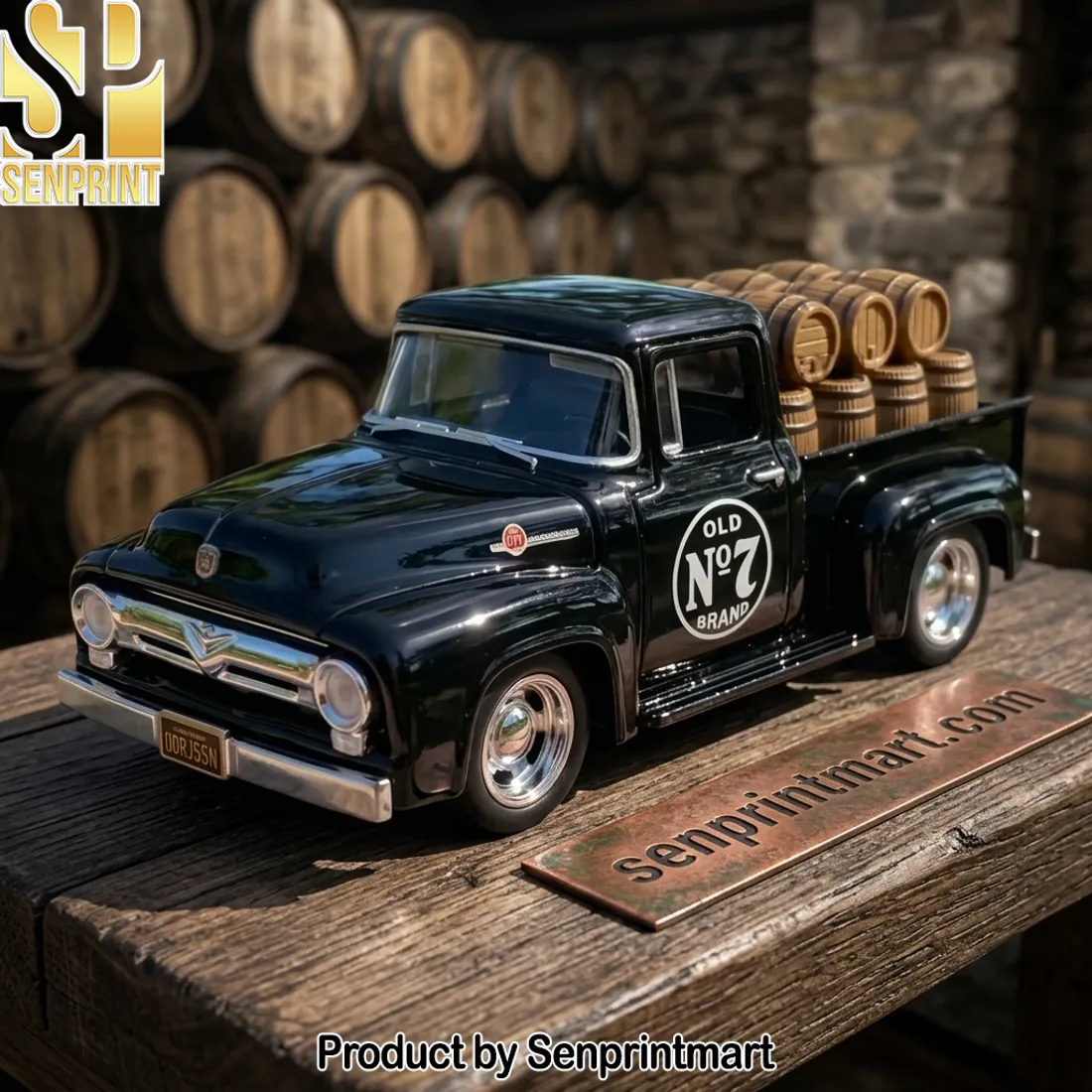 Jack Daniel’s Old No. 7 Brand Ford F-100 Pickup Truck Model Jack Daniel’s Old No. 7 Brand Ford F-100 Pickup Truck Model