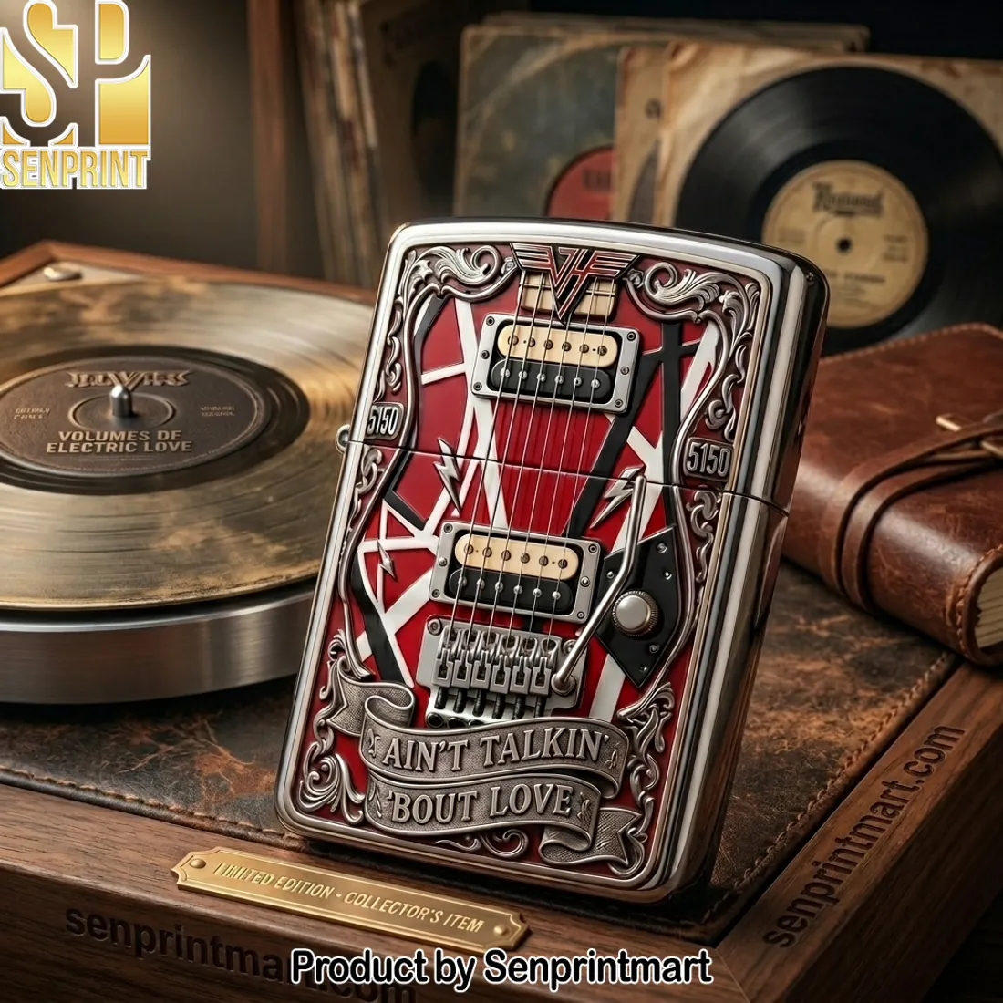 Van Halen “Ain’t Talkin’ ‘Bout Love” Limited Edition Lighter Case Van Halen “Ain’t Talkin’ ‘Bout Love” Limited Edition Lighter Case