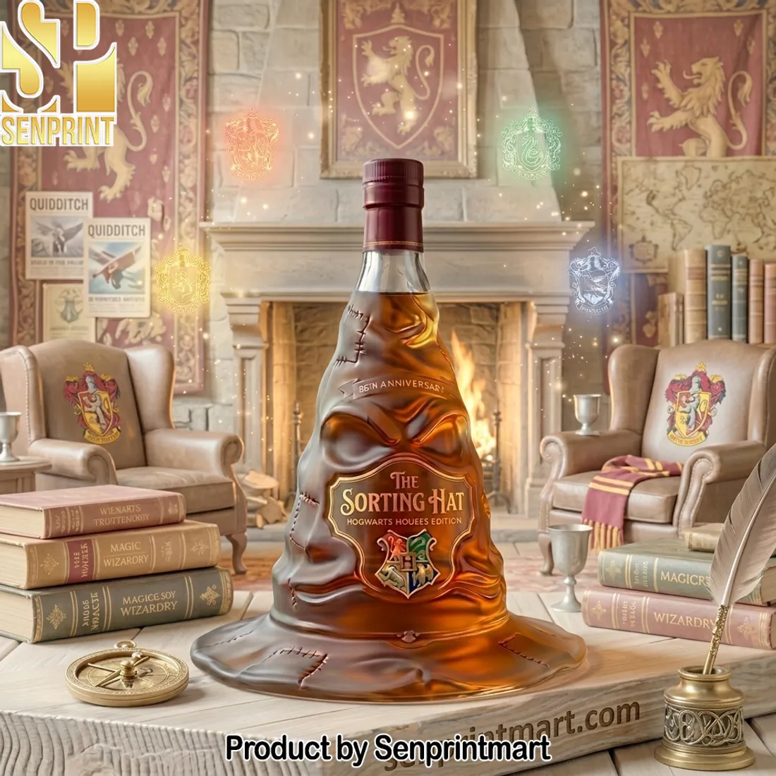 Harry Potter The Sorting Hat Hogwarts Houses Edition Collectible Bottle Harry Potter The Sorting Hat Hogwarts Houses Edition Collectible Bottle