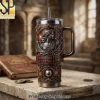 D.C. United The District Premium 3D Embossed Stainless Steel 40oz Tumbler with Handle D.C. United The District Premium 3D Embossed Stainless Steel 40oz Tumbler with Handle