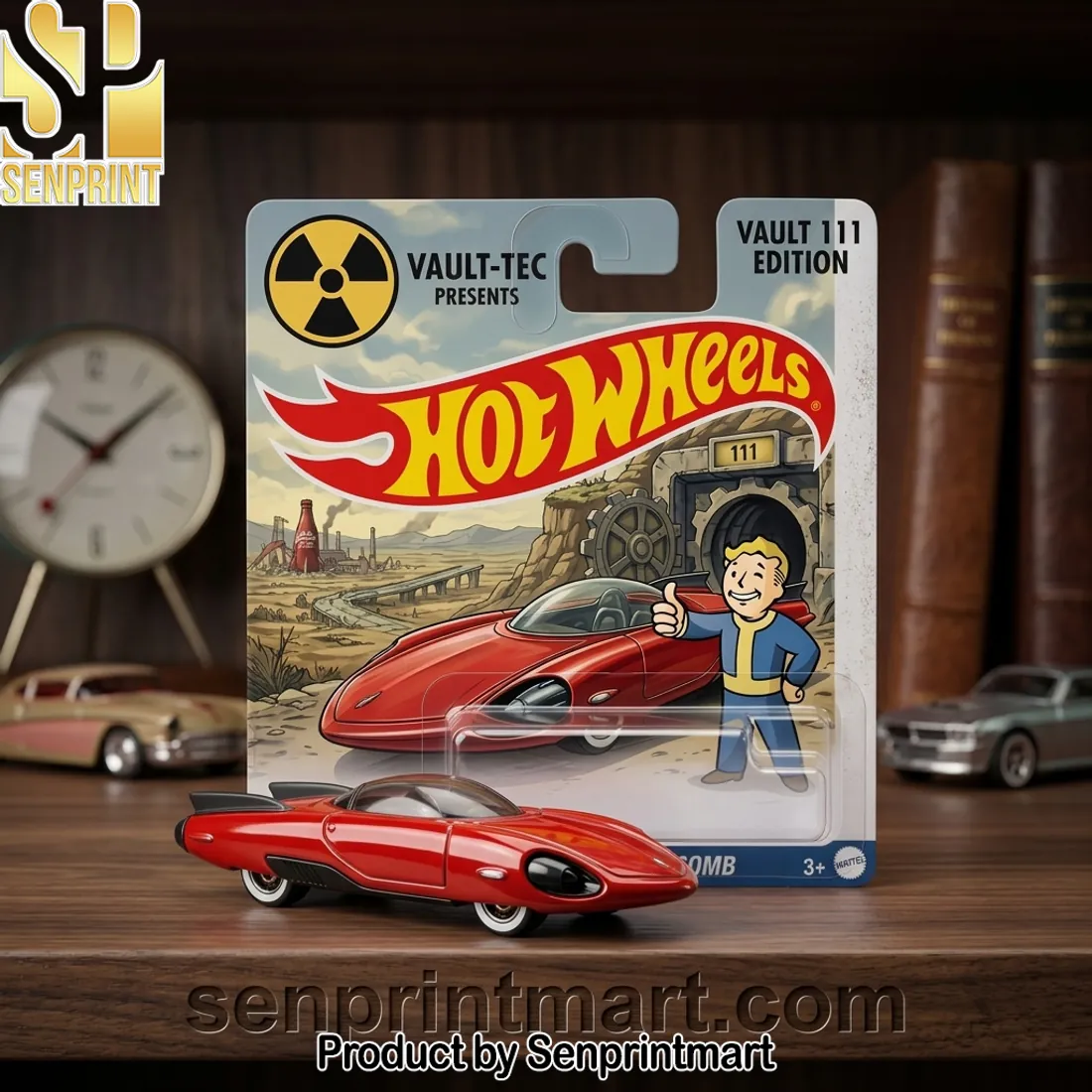 Hot Wheels Fallout Vault 111 Edition Die-cast Car