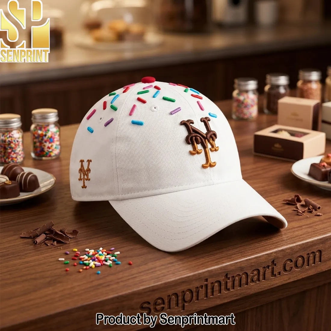 New York Mets Sprinkle Dessert Baseball Cap