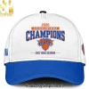 New York Knicks 2026 Eastern Conference Champions 5X Commemorative Graphic Basketball Pullover Hoodie