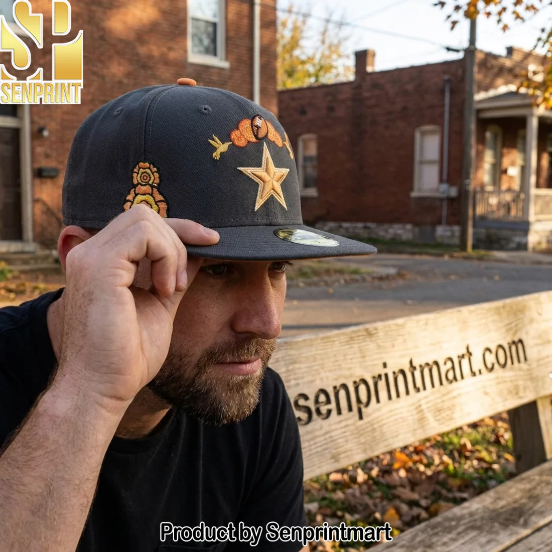 Vanderbilt Commodores NCAA Day of the Dead Graphite 59FIFTY Fitted Hat