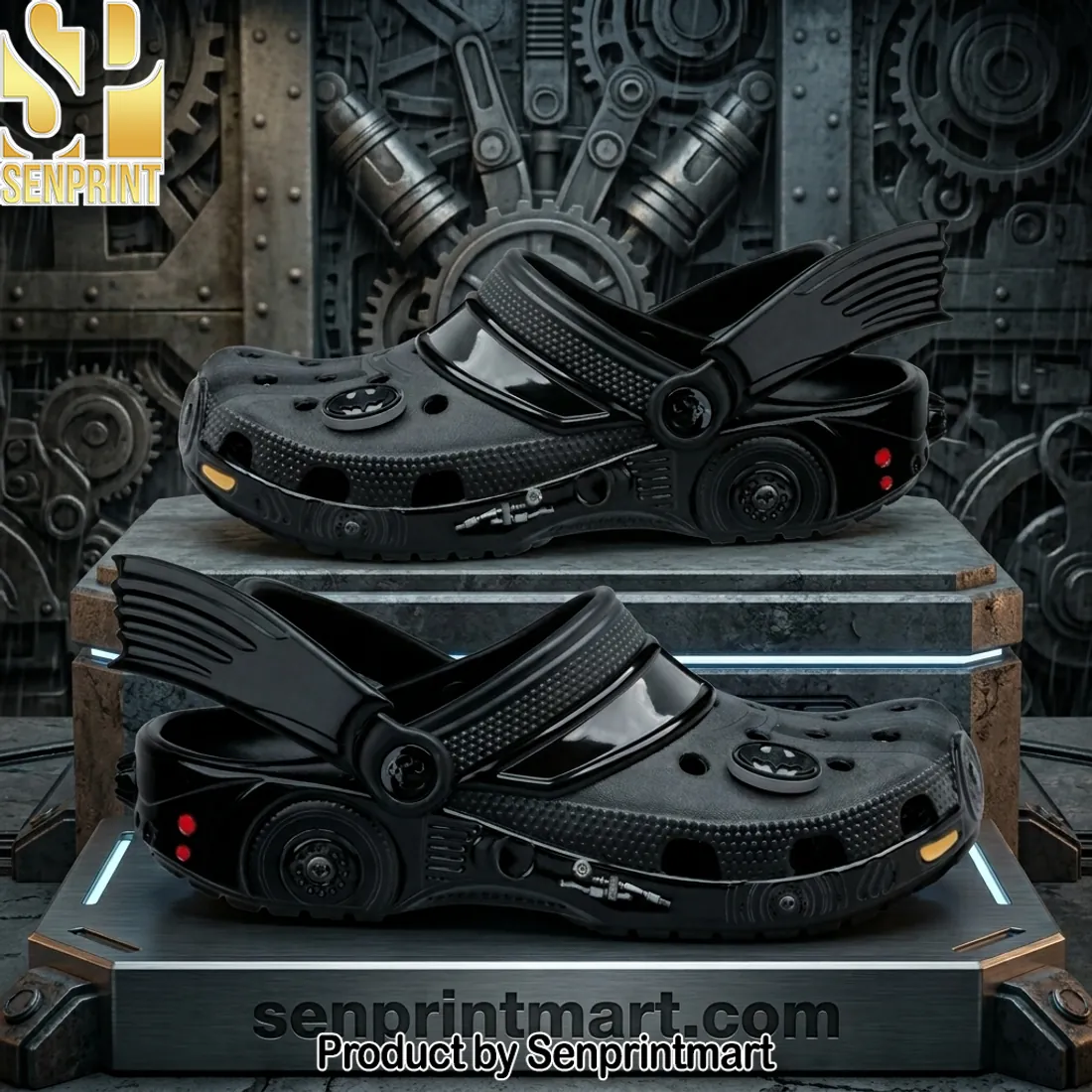 Batman Batmobile Themed Premium Clogs