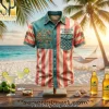KISS EST. 1973 Glam Rock Legends Band Hawaiian Shirt