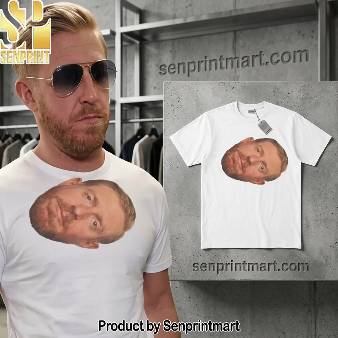 Orange Cassidy Freshly Squeezed Face Graphic Wrestling T-Shirt