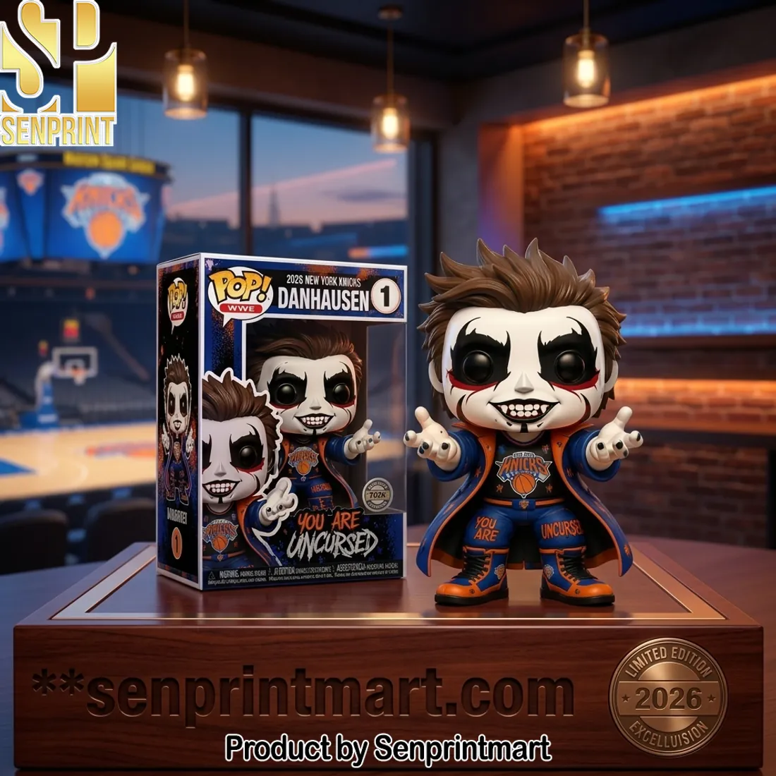 Danhausen New York Knicks You Are Uncursed Limited Edition 2026 Vinyl Figure