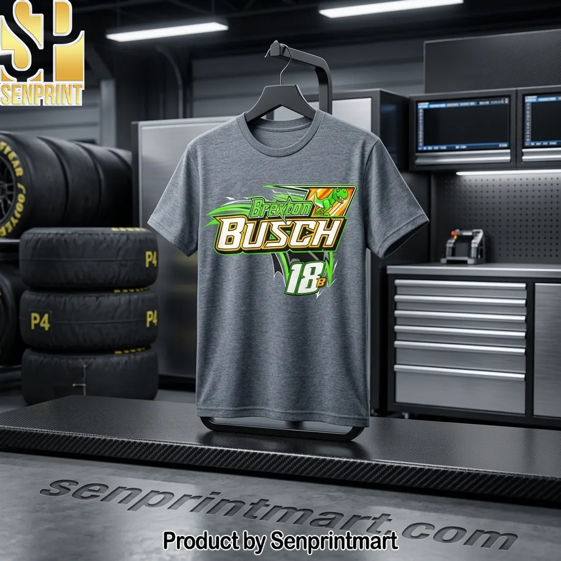 Brexton Busch 18 NASCAR Racing Graphic T-Shirt