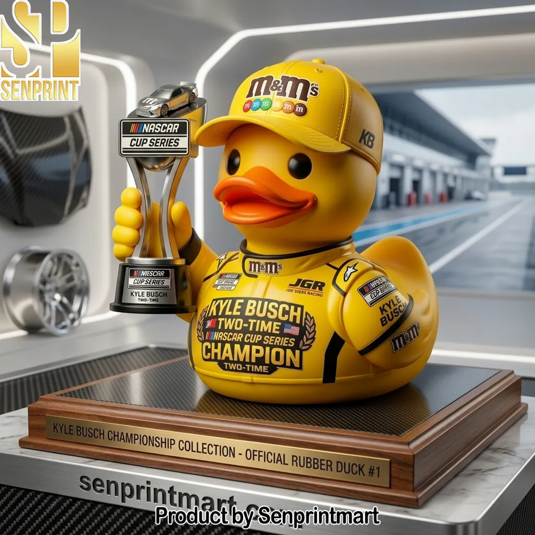 Kyle Busch Two-Time NASCAR Cup Series Champion Collectible Rubber Duck
