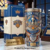 New England Revolution MLS Boston 3D Embossed 40oz Tumbler With Handle