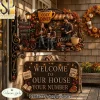 Personalized Welcome to Our Hive Honey Bear Garden Welcome Sign