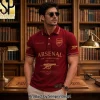 FC Barcelona Nike Vintage Toile de Jouy Polo Shirt