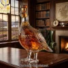 Grey Goose Vodka Limited Edition Swan Glass Decanter