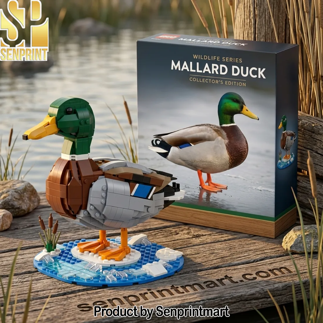 LEGO Mallard Duck Wildlife Series Collector’s Edition Building Blocks Set