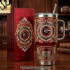 Yeti England Football Pride Passion History 3D Embossed Travel Mug
