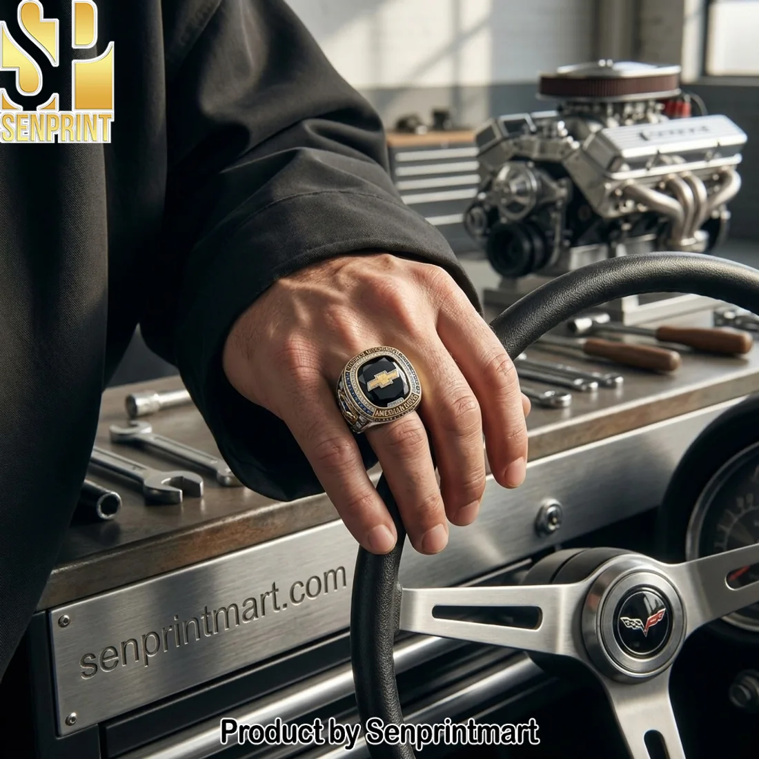 Chevrolet Motorsports Corvette American Muscle Daytona 2015 Commemorative Championship Ring