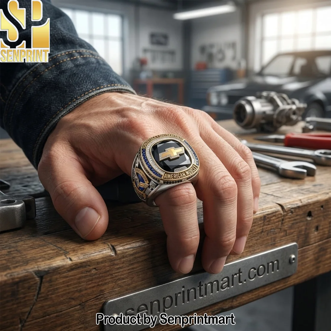 Chevrolet Motorsports Corvette American Muscle Daytona 2015 Commemorative Championship Ring Chevrolet Motorsports Corvette American Muscle Daytona 2015 Commemorative Championship Ring