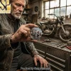 Old Bastards Motorcycle Club Lifetime Member Titties and Freedom Double Sided Biker Challenge Coin
