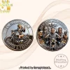 Old Bastards Motorcycle Club Lifetime Member Titties and Freedom Double Sided Biker Challenge Coin