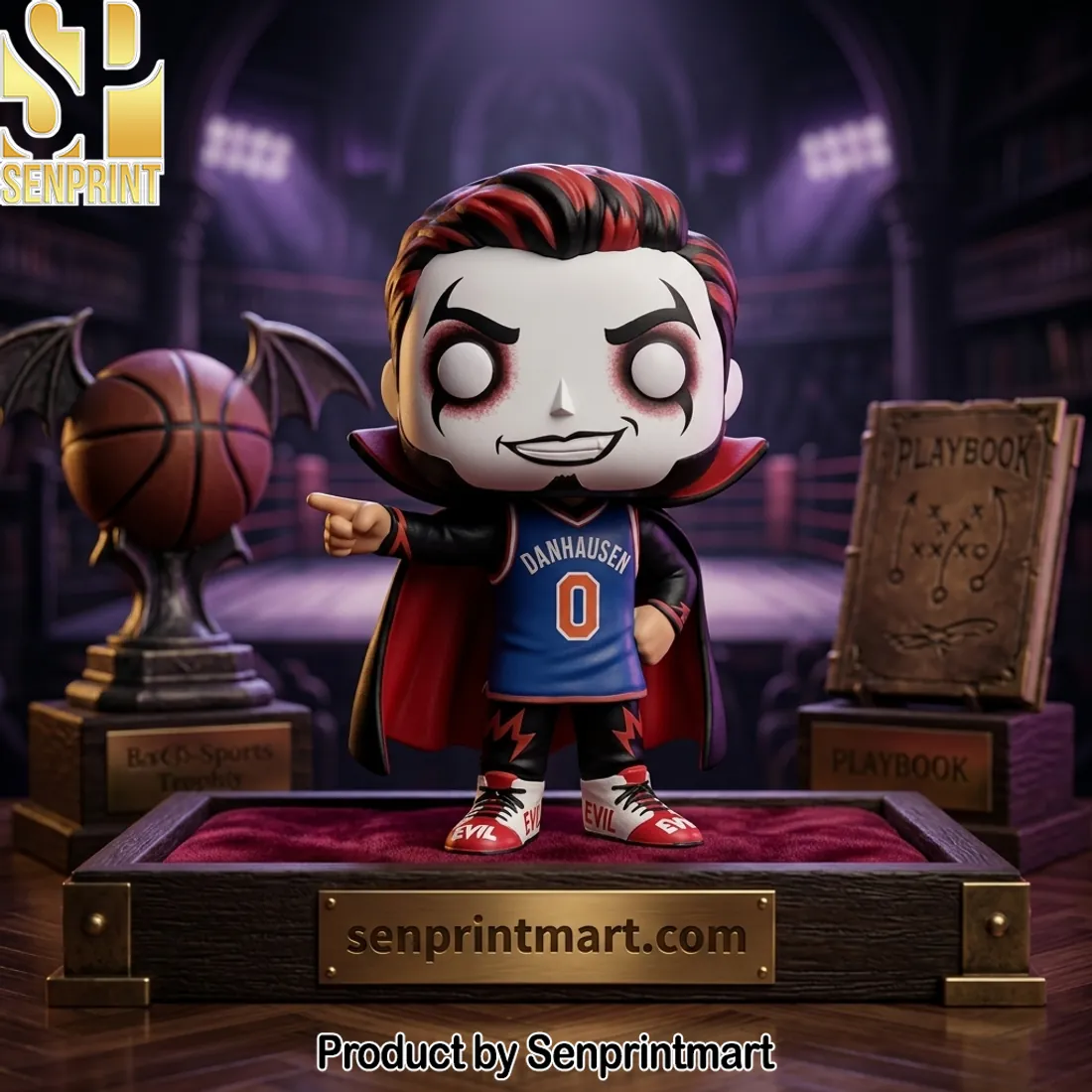 Danhausen New York Knicks “Evil” Crossover Collectible Figure
