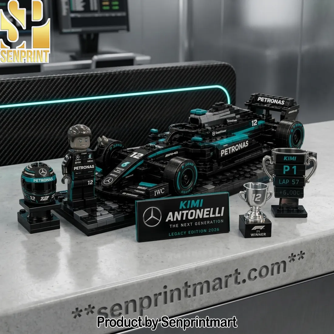 Mercedes F1 Kimi Antonelli Legacy Edition 2026 Building Blocks Set