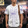 BTS World Tour 2026 Comeback Limited Edition Signatures K-Pop Army Baseball Jersey