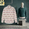 Mick Foley AEW Proudly Spartan Distressed Plaid Shirt Mick Foley AEW Proudly Spartan Distressed Plaid Shirt
