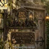 The Beatles Abbey Road Welcome To Our House Vintage Hanging Welcome Sign The Beatles Abbey Road Welcome To Our House Vintage Hanging Welcome Sign