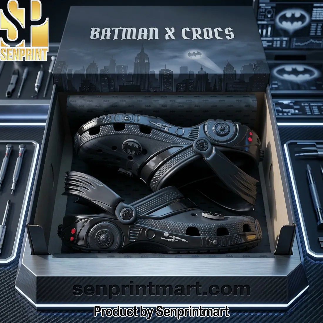 Batman x Crocs Batmobile Collector’s Edition Clogs